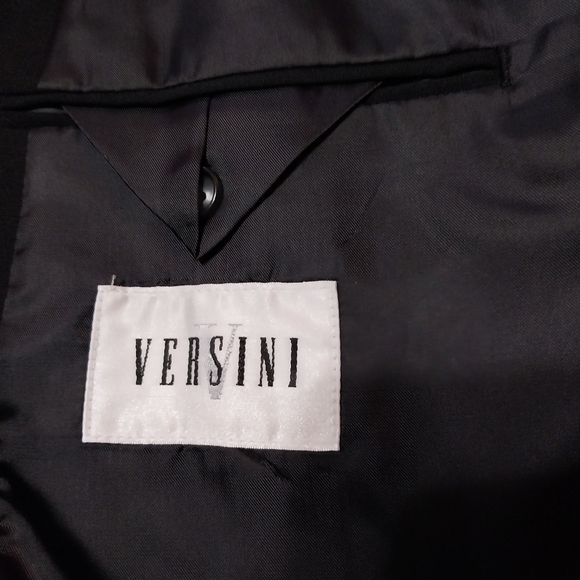 Versini Four Button 100% Wool Suit Coat Sz 46R - Picture 5 of 5